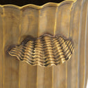 Fluted Aluminum Wine Cooler Sutera by Eichholtz, view 6