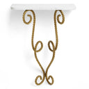 Marble Wall Console Table Kingsley by Eichholtz, view 2