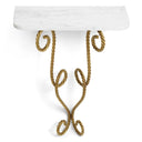 Marble Wall Console Table Kingsley by Eichholtz, view 4