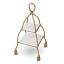 Marble 2-Tier Cake Stand Vanelle by Eichholtz, view 4