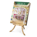 Brass Bamboo-Look Table Easel Audley by Eichholtz, view 3