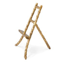 Brass Bamboo-Look Table Easel Audley by Eichholtz, view 4