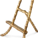Brass Bamboo-Look Table Easel Audley by Eichholtz, view 7