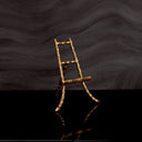 Brass Bamboo-Look Table Easel Audley by Eichholtz, view 2