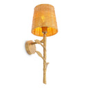 Rattan Wall Lamp Farini