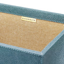 Blue Shagreen-Look Desk Set (3) Scaleo by Eichholtz, view 8