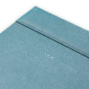 Blue Shagreen-Look Desk Blotter Scaleo by Eichholtz, view 4