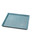 Blue Shagreen-Look Desk Tray Scaleo by Eichholtz, view 3