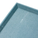Blue Shagreen-Look Desk Tray Scaleo by Eichholtz, view 7