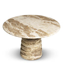 Round Marble Coffee Table Lerici by Eichholtz, view 3