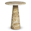 Brown Marble Side Table Adriana by Eichholtz, view 6