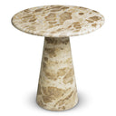 Brown Marble Side Table Adriana by Eichholtz, view 3