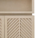 Oak Herringbone Cabinet Elvador by Eichholtz, view 7