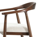 Wooden Bar Stool Beale by Eichholtz, view 6