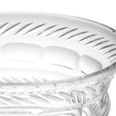 Herringbone Clear Glass Vase Gravon by Eichholtz, view 4