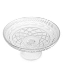 Herringbone Clear Glass Bowl Orsay by Eichholtz, view 3