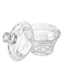 Clear Glass Lidded Jar Cortham by Eichholtz, view 2