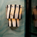 Tiered Alabaster Wall Lamp Rivington by Eichholtz, view 2