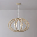 White Plaster Lewiston Chandelier 24.5" by Hudson Valley, view 2