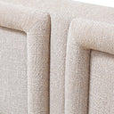 Gray Curved 3-Seater Sofa Avenza by Eichholtz, view 7