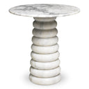 Round Marble Side Table Lerici by Eichholtz, view 8
