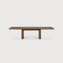 Teak Double Extendable Dining Table