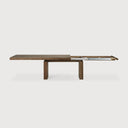 Teak Double Extendable Dining Table
