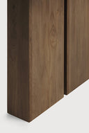 Teak Double Extendable Dining Table