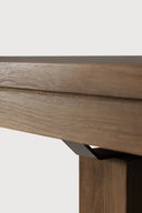 Teak Double Extendable Dining Table