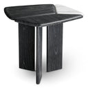 Gray Wooden Side Table Brinton by Eichholtz