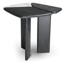 Gray Wooden Side Table Brinton by Eichholtz, view 4