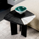 Gray Wooden Side Table Brinton by Eichholtz, view 2