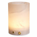 Cylindrical Alabaster Table Lamp Mercer by Eichholtz, view 2