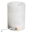 Cylindrical Alabaster Table Lamp Mercer by Eichholtz, view 5