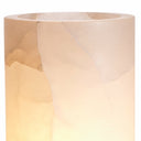 Cylindrical Alabaster Table Lamp Mercer by Eichholtz, view 6