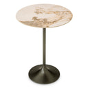 Brown Ceramic Bar Table Tazi by Eichholtz, view 3