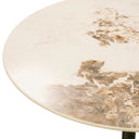 Brown Ceramic Bar Table Tazi by Eichholtz, view 4