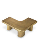 Hammered Brass Coffee Table Bellington by Eichholtz, view 3
