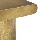 Hammered Brass Coffee Table Bellington by Eichholtz, view 8