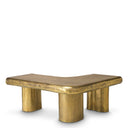 Hammered Brass Coffee Table Bellington by Eichholtz