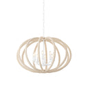 White Plaster Lewiston Chandelier 34" by Hudson Valley