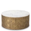 White Marble Coffee Table Laurenson by Eichholtz