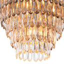 Glass Prism Tiered Chandelier Gwendolyn by Eichholtz, view 5