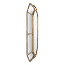 Octagonal Vintage Brass Mirror Rinaldi by Eichholtz, view 3