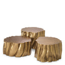 Sculptural Vintage Brass Coffee Tables (3) Frederico by Eichholtz