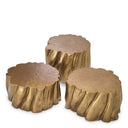 Sculptural Vintage Brass Coffee Tables (3) Frederico by Eichholtz, view 3