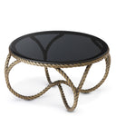 Smoke Glass Coffee Table Vedra by Eichholtz, view 4