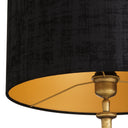 Black Shade Table Lamp Rosetti by Eichholtz, view 4