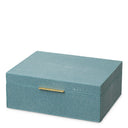 Blue Shagreen-Look Box Menton by Eichholtz