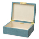 Blue Shagreen-Look Box Menton by Eichholtz, view 3